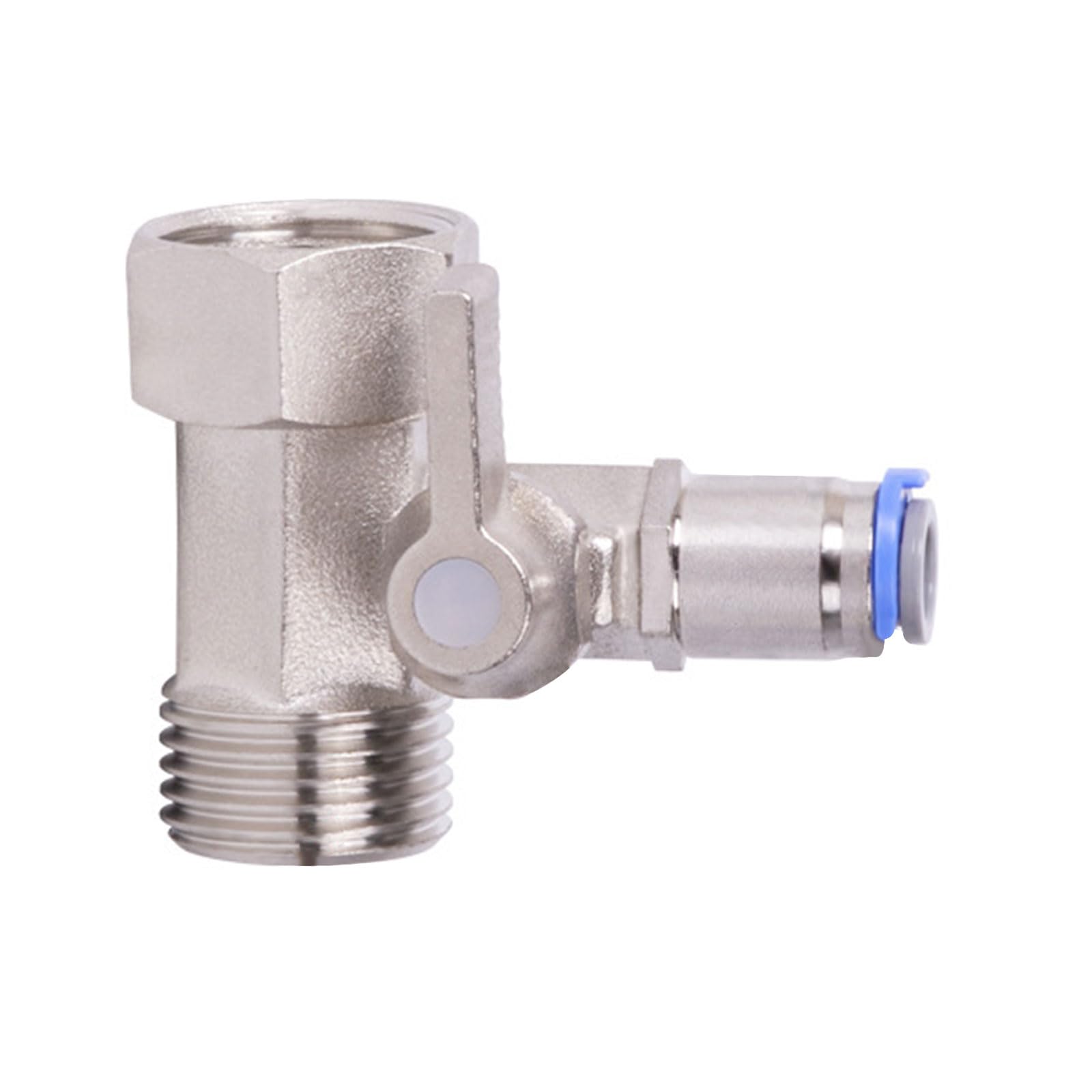 Tsophreniq 2 Points Copper Elec Stable Water Inlet Valves Resistant Plumbing Valves For Kitchen & Application Ensures Leak Frees Operate Water Purifiers