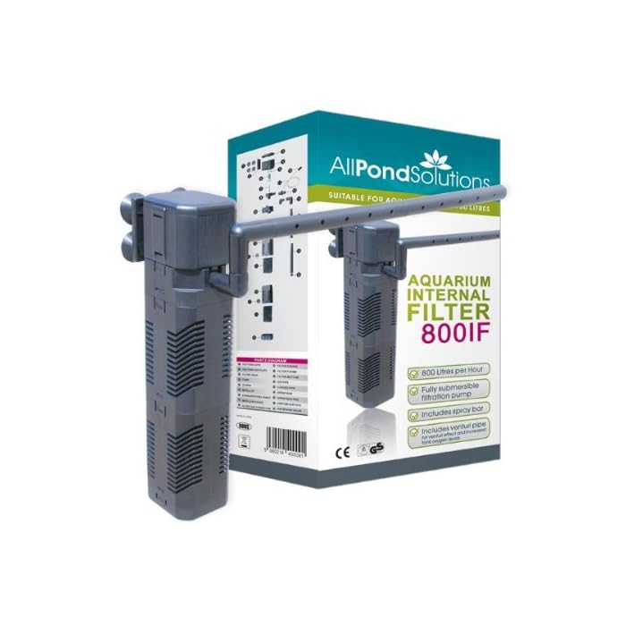 Buy allpondsolutions Fish Tank Filter, 800IF Internal Aquarium Water