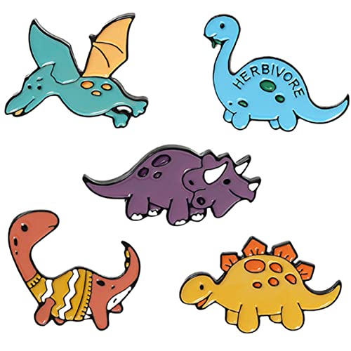 Broche dinosaure pour customiser une veste en jean lors d'une fête