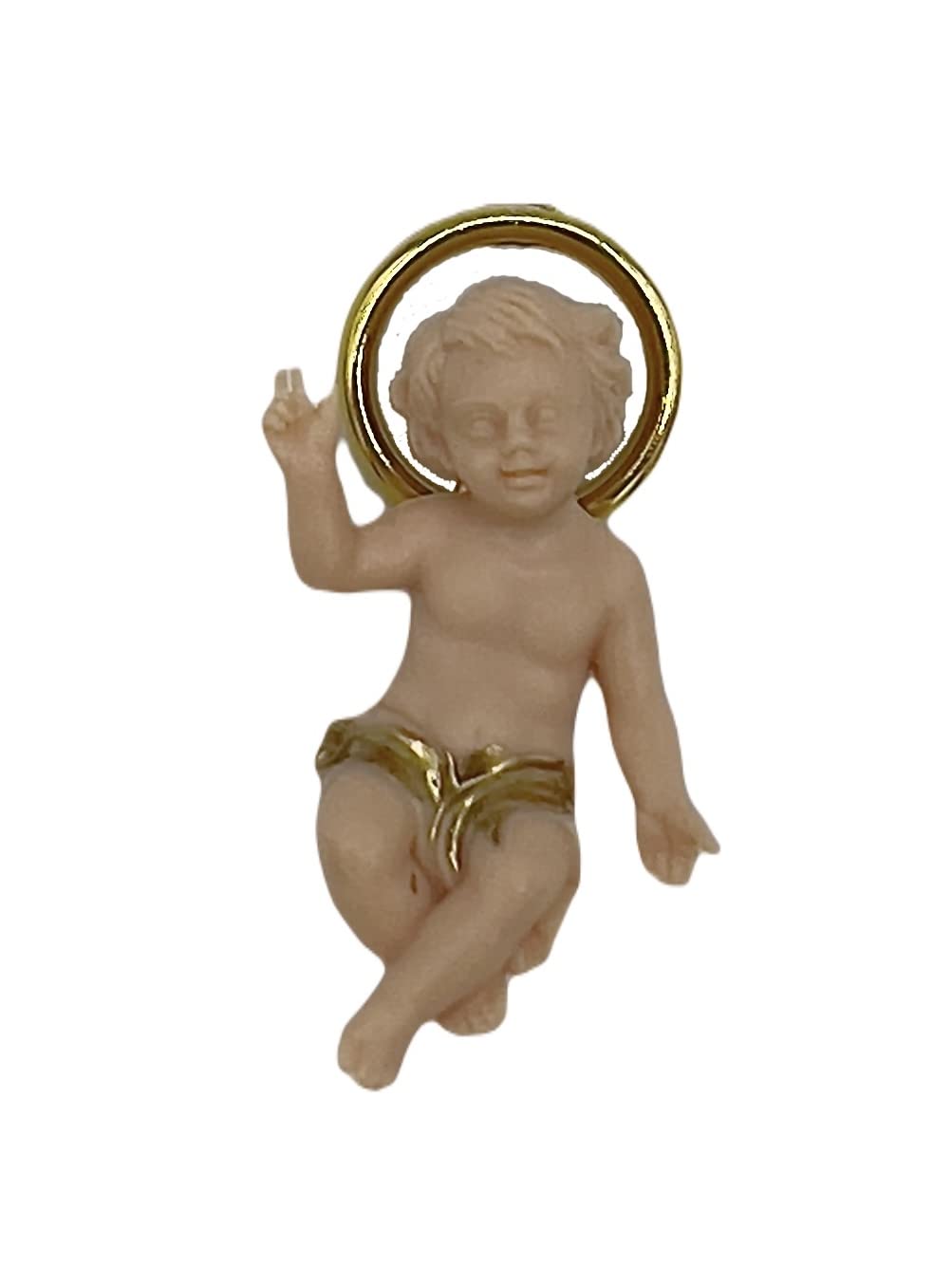 Generico Gesù Bambino in Plastica cm 4. Confezione da 100 pezzi