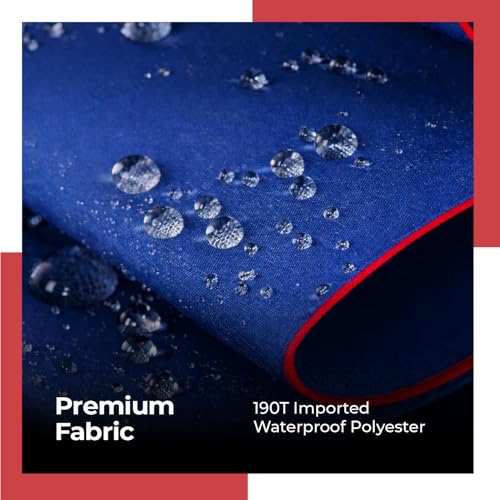 Image of Lifelong UV Umbrella with Novelty Carabiner Handle | 3-Fold Travel Umbrella for Rain | Windproof & Compact for Sun Protection | Auto Open & Close | 8 Ribs Men & Women (Black)