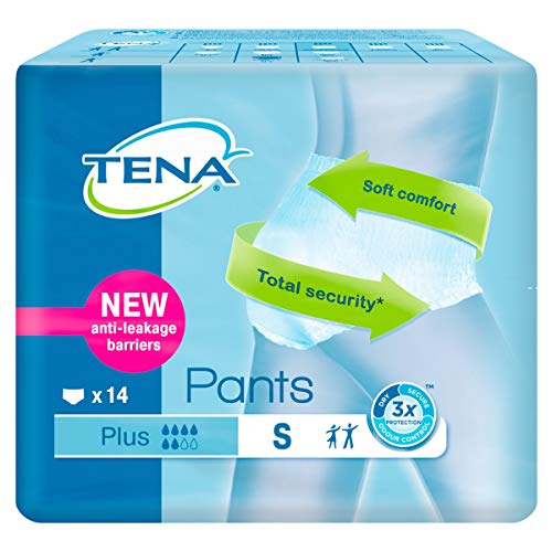 Preisvergleich Produktbild Tena Pants ProSkin Plus 14 STK, Gr. Small, Windel, Unterhose, Slip, Blasenschwäche, Inkontinenz, Seniorenhilfe, weiß, verschiedene Größen