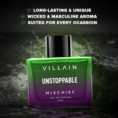 Villain Unstoppable Mischief Eau De Parfum for Men - Image 5