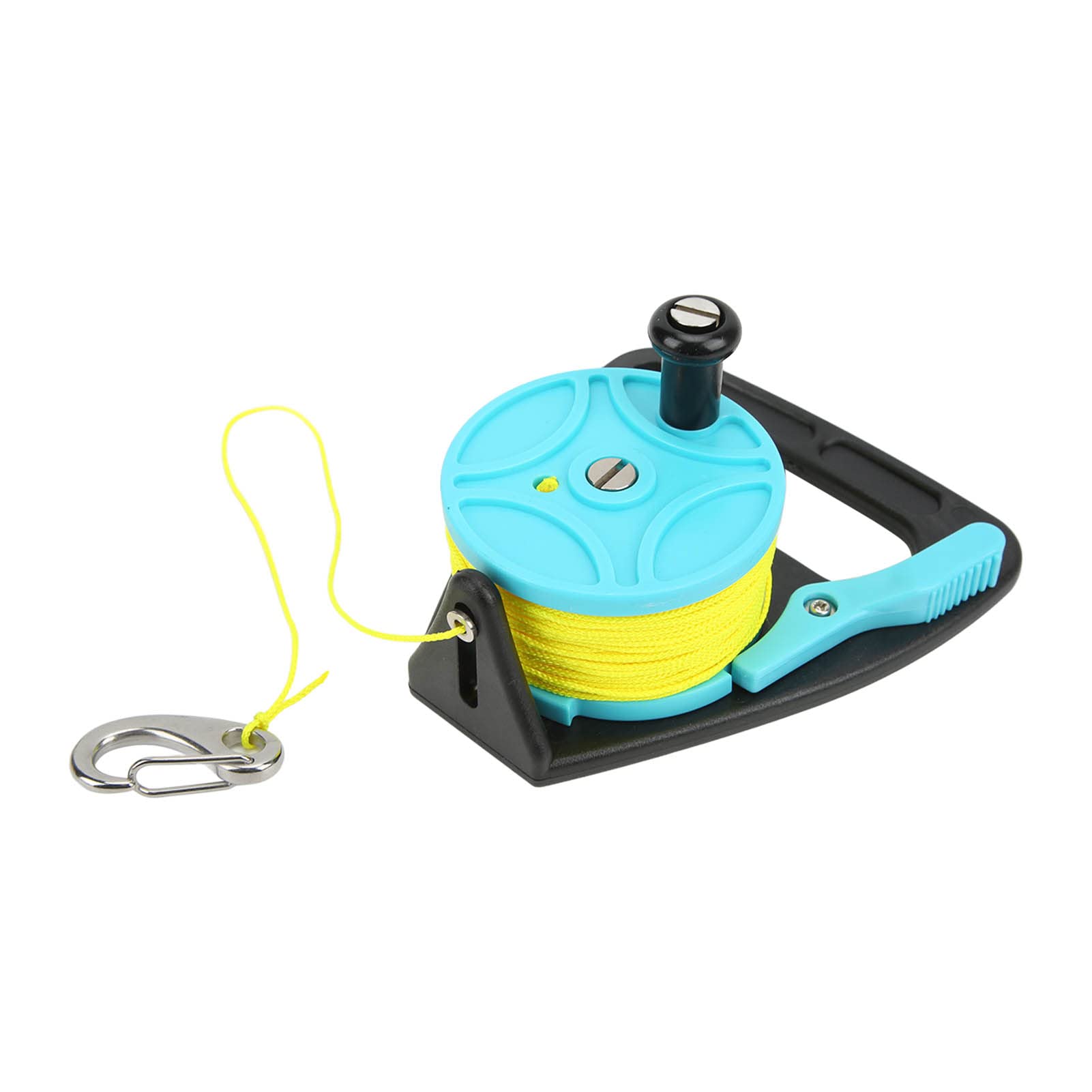KIMISS Carrete de Buceo Carrete de Pesca de Buceo Carrete de Pesca de Buceo Carrete de Buceo Carrete de Buceo con Gancho de Tapón de Pulgar para Bucear bajo el Agua Deportes Acuáticos