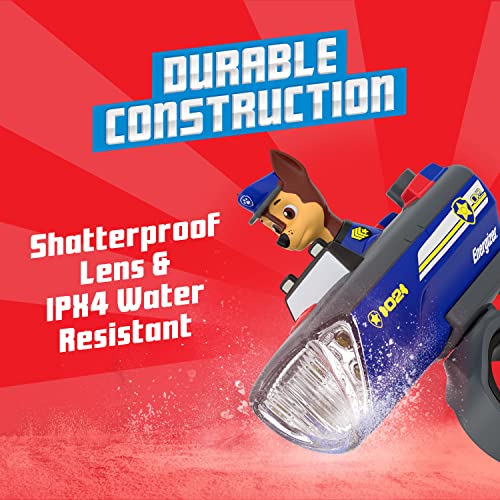 Energizer PAW Patrol Chase Bike Light, Ideal for Kid's Bikes and Scooters, PAW Patrol Toy Flashlight for Boys and Girls, Use as a Camping Flashlight and Outdoor Light (Batteries Included) - Image 7