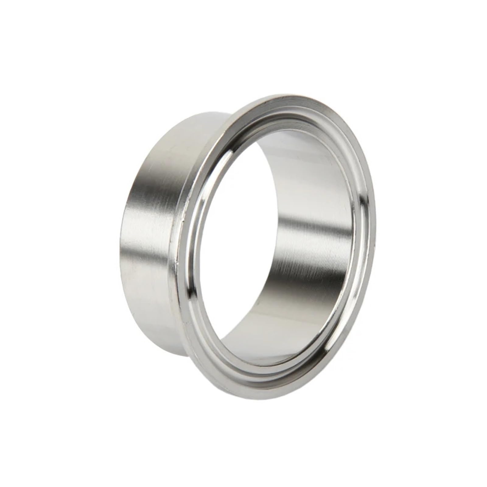 Fopure One Color 1Pcs Od 12.7Mm Pipe Weld Ferrule Tri Clamp Type Stainless Steel Flange Sus 304 1.5" Ferrule Lengthened Connection