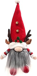 Abaodam 1Pc Boneca De Natal Decorações De Natal Boneca De Pelúcia Boneca De Noel Enfeite De Boneca De Natal Boneca De Noel Outono Decorar Estátua Decoração De Natal Gnomo Decoração De Mesa