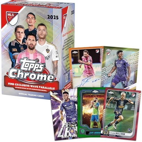 Topps Chrome MLS 2025 - Factory Sealed - Value Box - 1