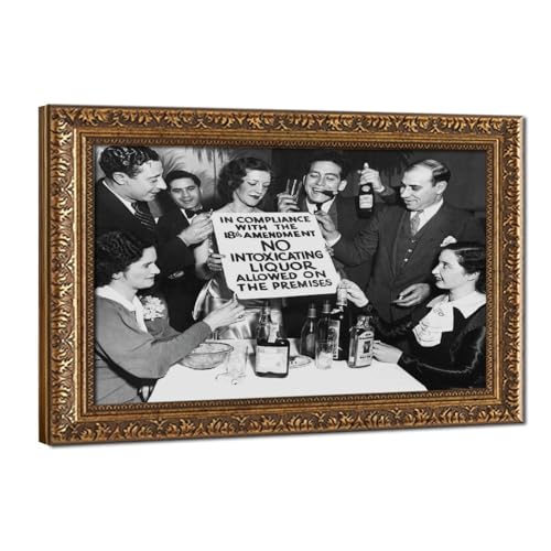 Poster Prohibition Ends : finissez-en avec les murs vides grâce à la toile