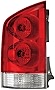 EPIC LIGHTING Rear Brake Tail Light Lens and Housing Assembly Replacement for Nissan 2005-2015 Armada [ NI2800177 26555ZC225 ] Left Driver Side LH