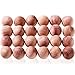 24 Pièces Boules de Cèdre Naturel Boules de Cèdre Rouge Aromatique à Mites en Bois Rafraîchissant et Désodorisant Anti-Mites en Bois de Cèdre pour Accessoires de Désodorisant pour Armoires