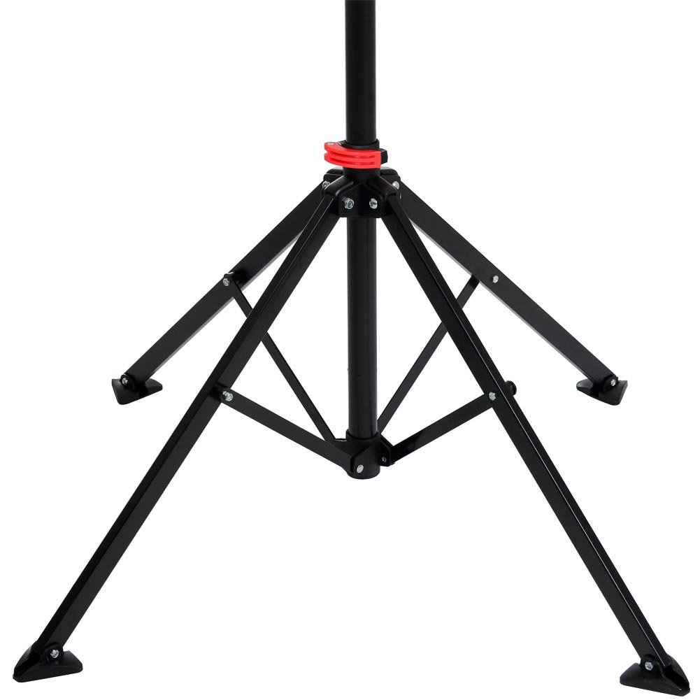 BAKAJI Fahrradständer für Fahrräder, verstellbar, faltbar, Unisex, Erwachsene, Schwarz, 100 x 100 x 110 h ausziehbar bis 180 cm