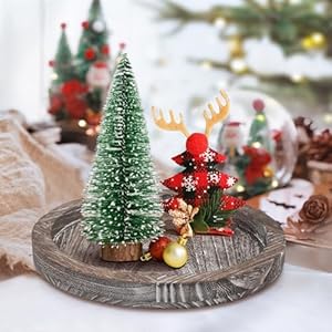 Round Decorative Wood Trays for Coffee Table Counter Farmhouse Kitchen Home Decor Centerpiece Small Wooden Candle Holder Tray Circular Serving Platter Circle Rustic Dining Table Bathroom Perfume Tray Round Decorative Wood Trays for Coffee Table Counter Farmhouse Kitchen Home Decor Centerpiece Small Wooden Candle Holder Tray Circular Serving Platter Circle Rustic Dining Table Bathroom Perfume Tray