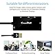ConnBull HDMI auf VGA DVI Adapter Converter 1080P Synchronanzeige zu VGA Audio 4 in 1 Videokonverter