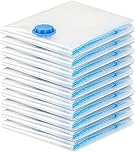 Vacuum Storage Bags XXL Jumbo 4 Pack (130 × 100 cm) – Heavy Duty Reusable Space Saving Compression Bags for Duvets, Quilts, Bedding, Clothes, Blankets, Pillows & Travel Storage