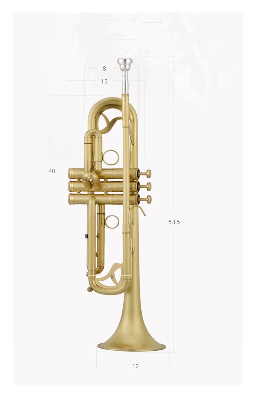 Trąbki Profesjonalny instrument trąbkowy B instrument dęty blaszany kornet zachodni instrument dęty