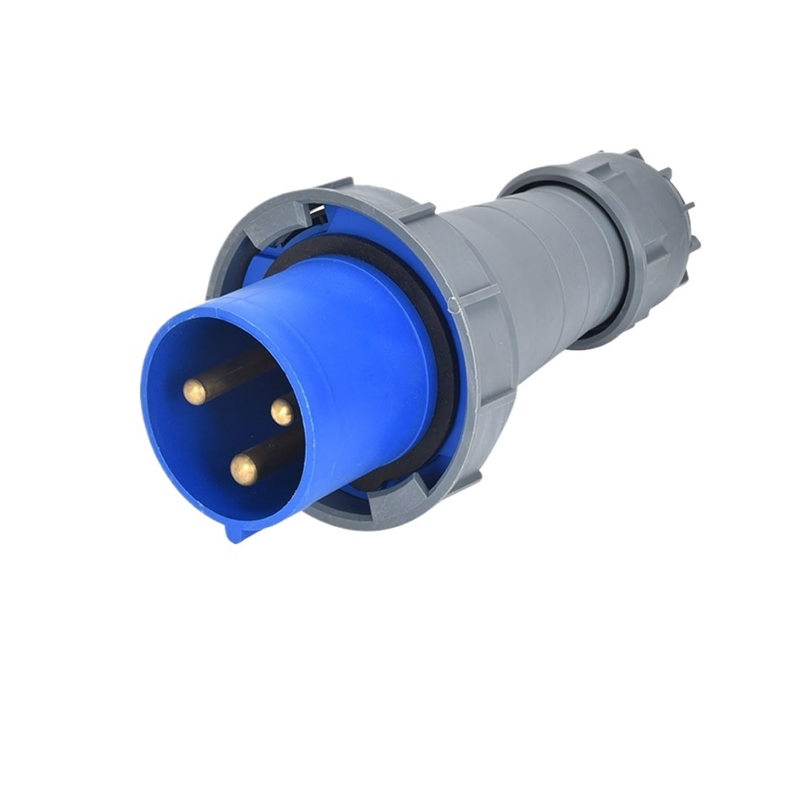 Conector de clavija resistente al agua industrial trifásico 63A/125A 3 núcleos 4P5 orificios a prueba explosiones enchufe expuesto y oculto aviación(3P125A IP67 plug GP0432)