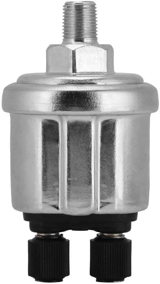 Hilitand Oil Pressure Sensor 1/8 Inch NPT Electronic Components Tester for Diesel Generator 0 to 10 Bar Interrut