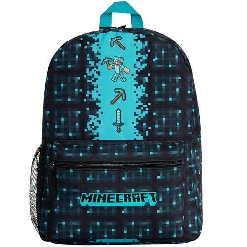 Minecraft Mochila con Bolsillos para Niños - Regalos para Gamers