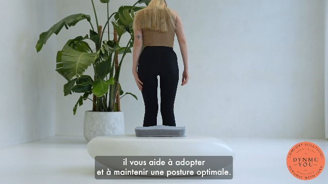 Coussin Assise Ergonomique DYNMC Mémoire Forme - Anti-Glisse, Housse Lavable - Bureau/Voiture