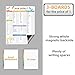 Newborn Baby or Toddler First Foods Tracker Whiteboard-Magnetic Dry Erase Daily Food Log-Reusable Daily Planner Chart to Log Feeding Food/Food Checklist/to-Do List - for New Parents,Nanny, Babysitter