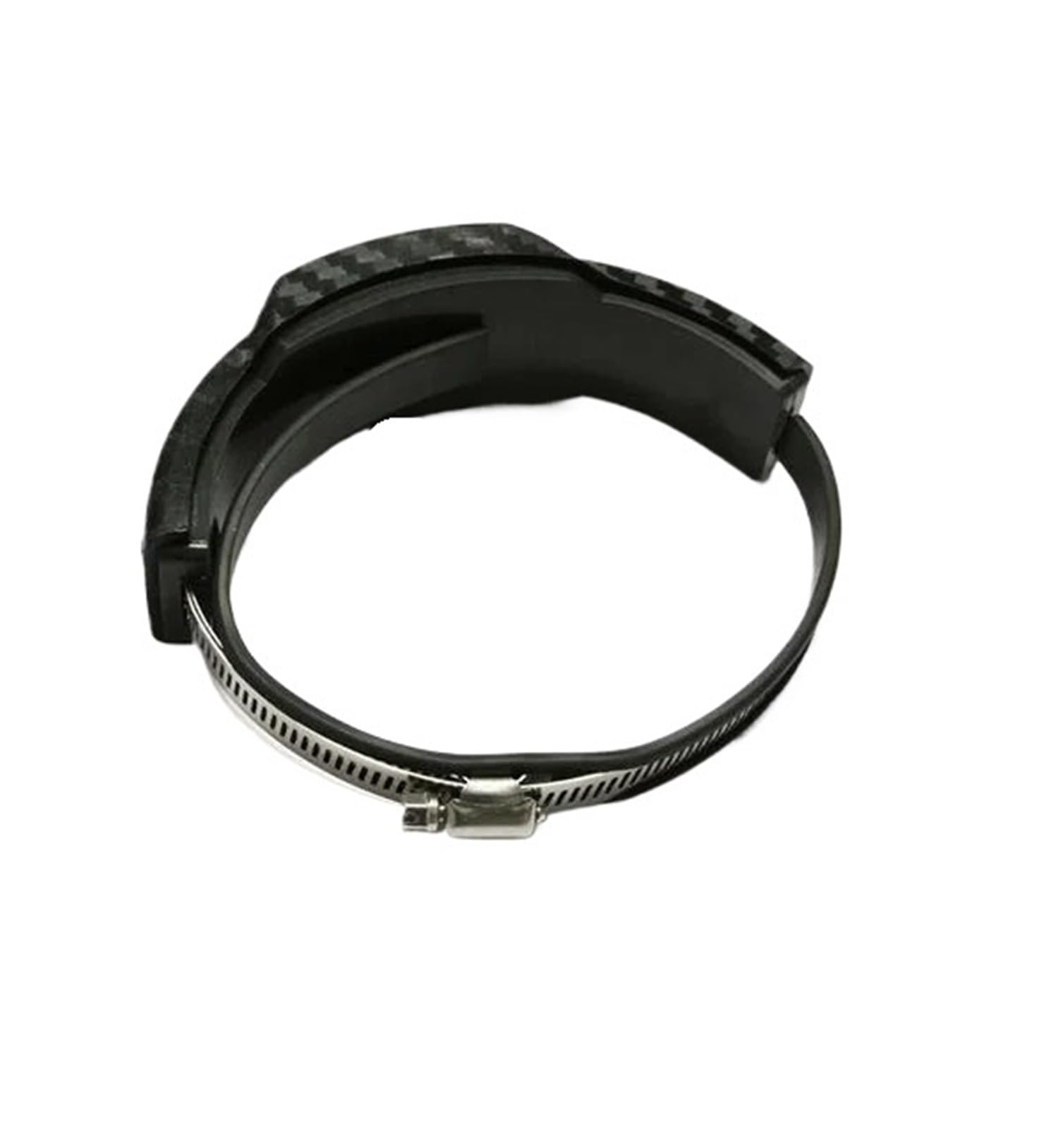 Protecteur de curseur d'échappement universel pour moto, accessoires d'échappement Bouclier Thermique Couvercle d'échappement de moto(Round type)
