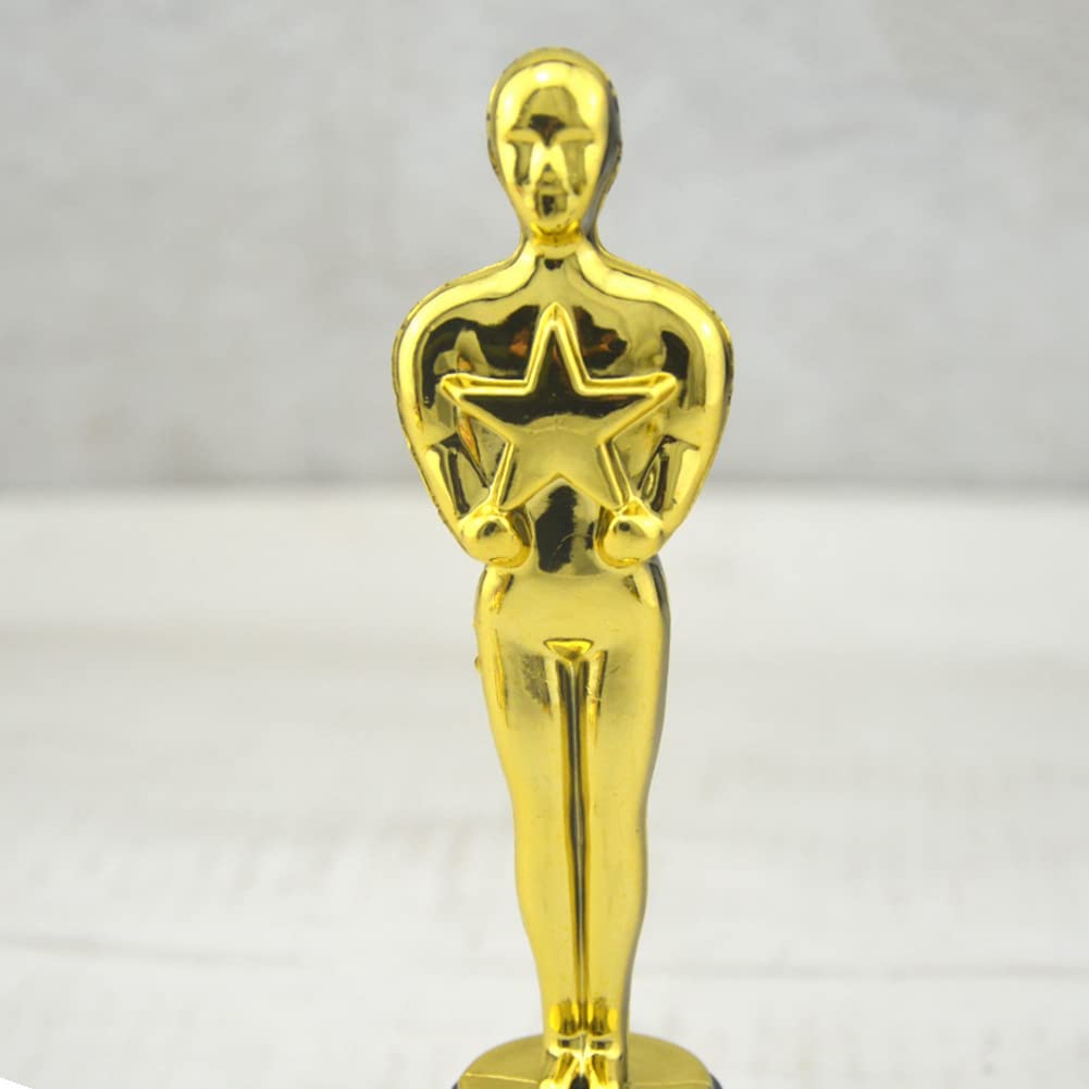 Lot de 24 Statuettes de TrophéEs en Plastique Award pour Les Faveurs de FêTe, RéCompense Scolaire, Prix de, Prix de FêTe - 2