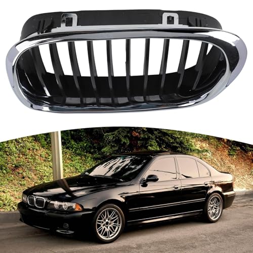Rejilla frontal ABS para BMW E39 (1997-2003), repuesto directo OEM 51137005837 resistente 7