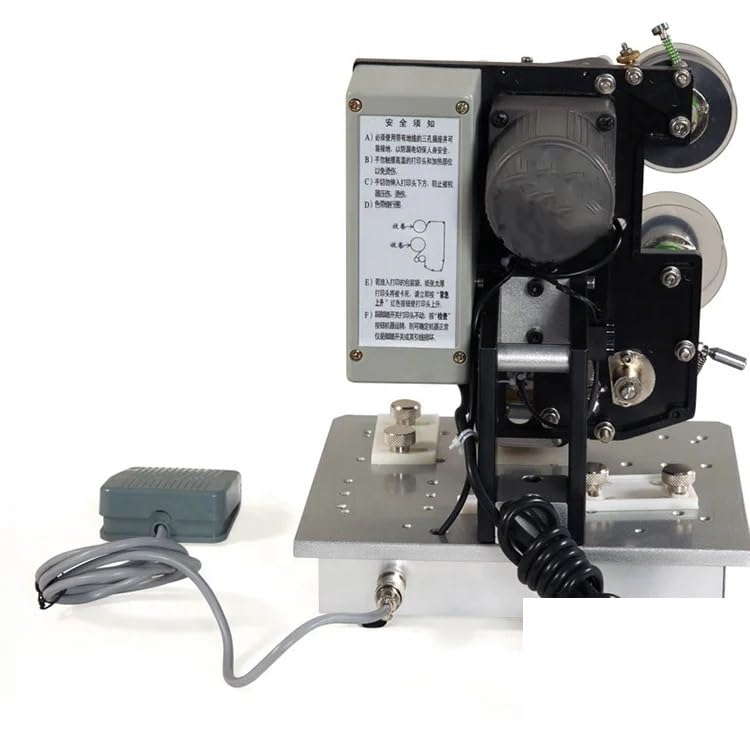 Machine de codage de lot et date pour stopper les codes illisibles