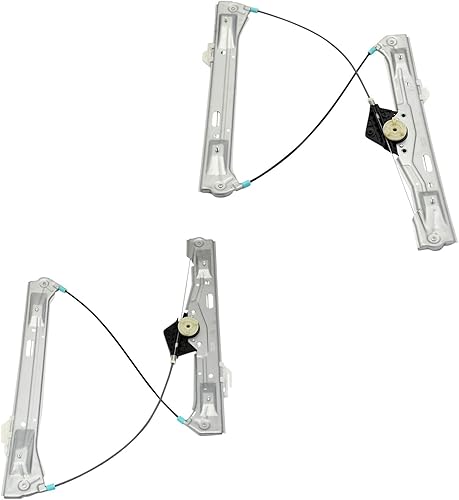 Miniatura 57 de TRQ Juego de elevalunas eléctrico trasero compatible con Volkswagen Golf 1999-2006 Jetta VW1550102 VW1551102 1999-2005