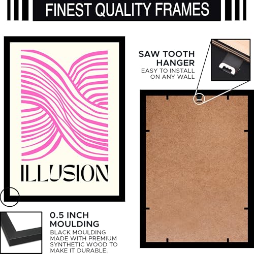 Image of BLINKART Trendy Abstract Wall Art Painting Print Design | Aesthetic Wall Decor Photo Artwork Frame Decoration Hanging For Home Bedroom Living Room Office Wall Decor | T084 | 13x10 Inches