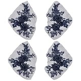 Photo Gallery cabodyals 2 paio 4 pezzi blu notte floreale ricamato pizzo applique da cucire su vintage 3d fiore ricamo toppe in poliestere applique per cucire realizzare abiti borse accessori per la casa fai da te Photo Gallery cabodyals 2 paio 4 pezzi blu notte floreale ricamato pizzo applique da cucire su vintage 3d fiore ricamo toppe in poliestere applique per cucire realizzare abiti borse accessori per la casa fai da te