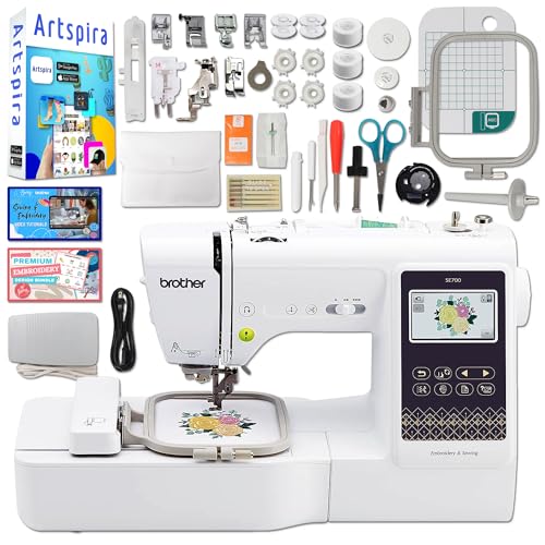 Brother SE700 Combo Embroidery & Sewing Machine with 4" x