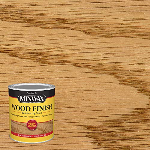 Image of Minwax 70004444 Wood Finish Penetrating Stain, Quart, Ipswich Pine