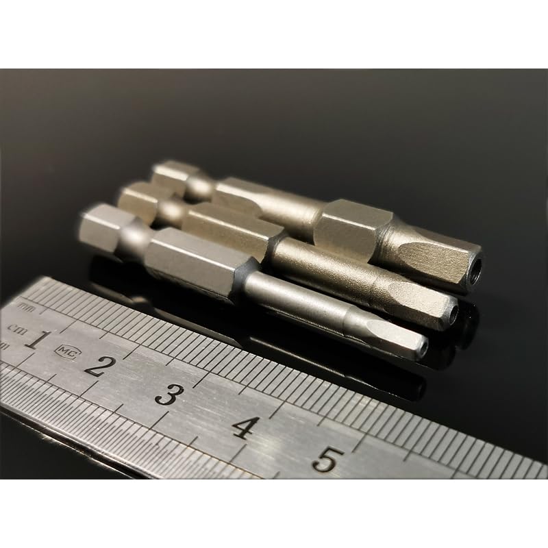 Set da 5 pezzi Punte for cacciavite pentagonale Condividi Punte for bicicletta 1/4" Codolo esagonale S2 Set di utensili manuali fai da te #3#4#5#6#8