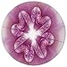 Produktbild Round Rug Mat Carpet,Spires Decor,Computer Rendered Abstract Fractal Flower Motif Gathered an Axis Polar Graphic Work,Pink,Flannel Microfiber Non-slip Soft Absorbent,for Kitchen Floor Bathroom
