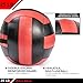 JFIT Wall Ball, Red/Black, 25 LB