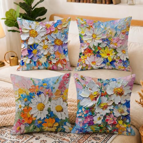 Housses de coussin 65x65cm imperméables grand format velours pour déco maison - 6