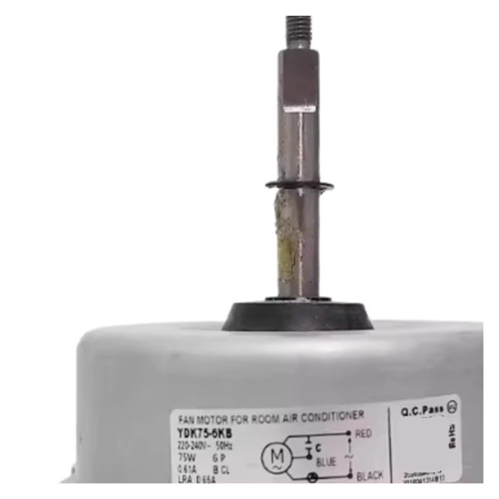 Motore Della Ventola Di Raffreddamento Dell'unità Esterna Del Condizionatore D'aria, Compatibile for Midea, Accessori for Motore Asincrono Singolo YDK75-6KB YDK70-6