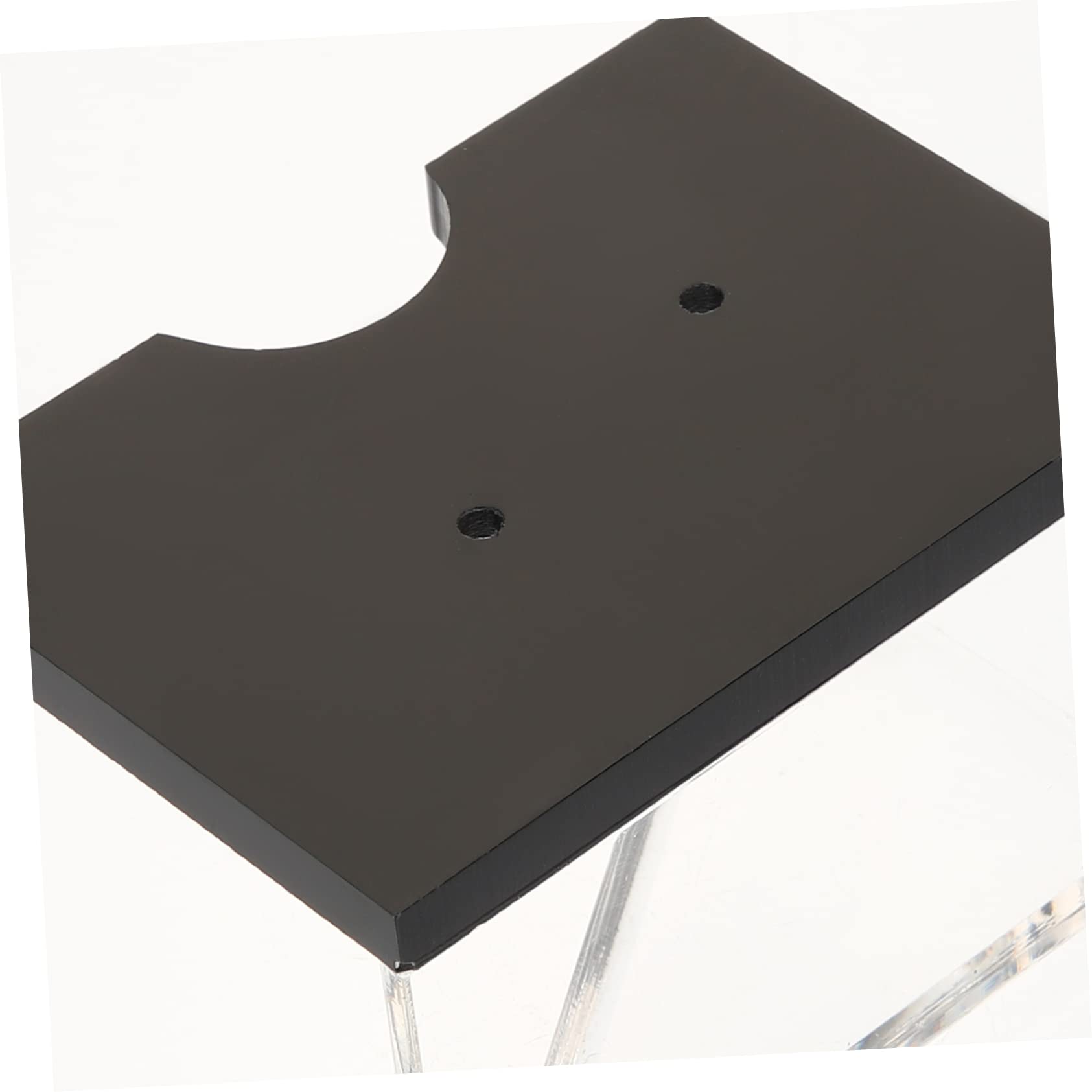 Abaodam Scatola scatola dei rifiuti del rack del poker scatole da poker custodia del mazzo acrilico contenitori supporto trasparente per carte da gioco caso di poker