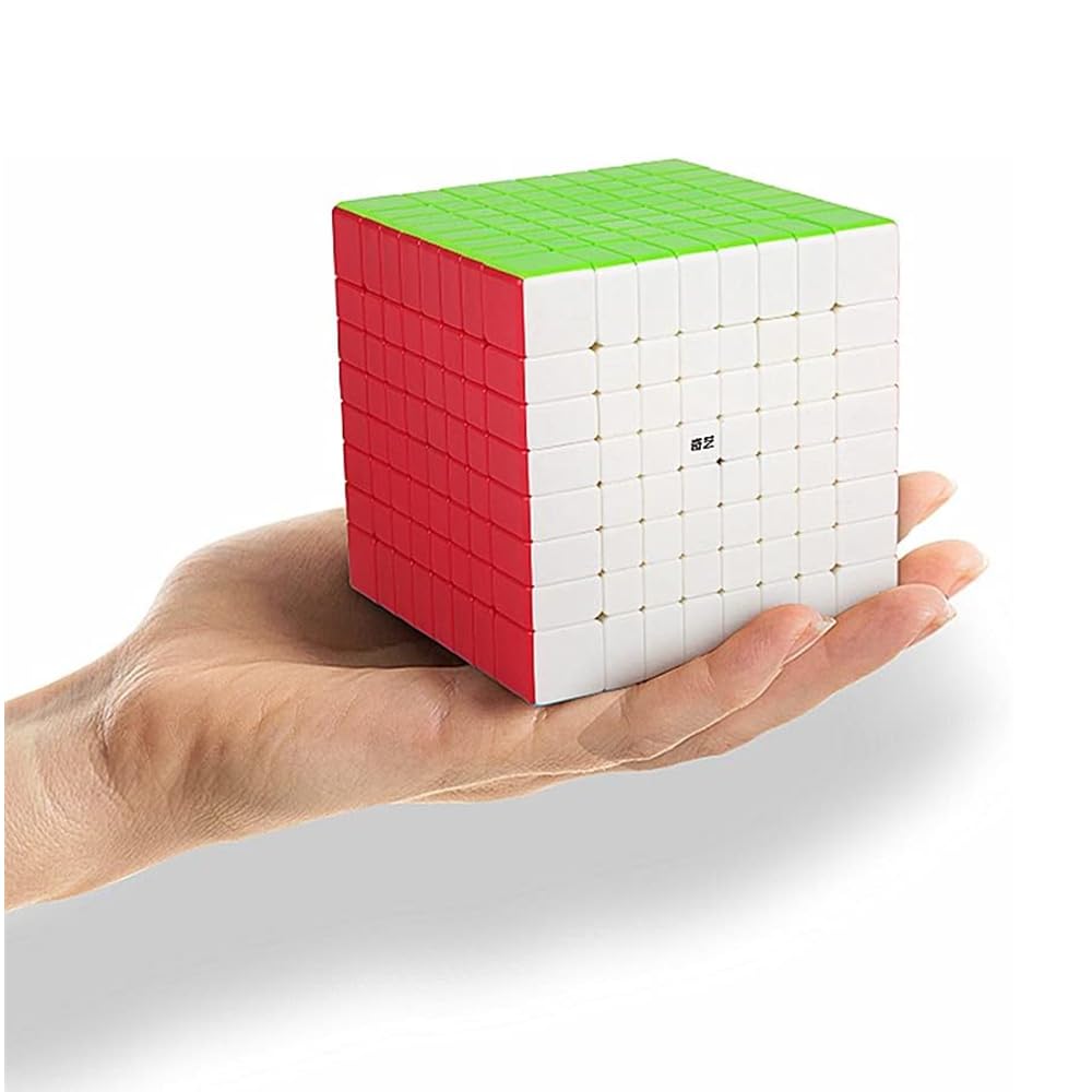 XMDCuber QY Toys Stickerless Speed Cube 8 x 8, Magic Cube 8x8 Puzzle 70 mm, Difficult Challenge, prezent urodzinowy na Boże Narodzenie