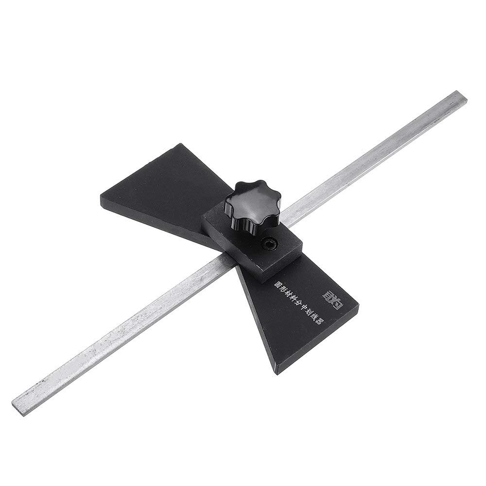 Woodworking centre point circle rularer pour traçage de cercle en menuiserie
