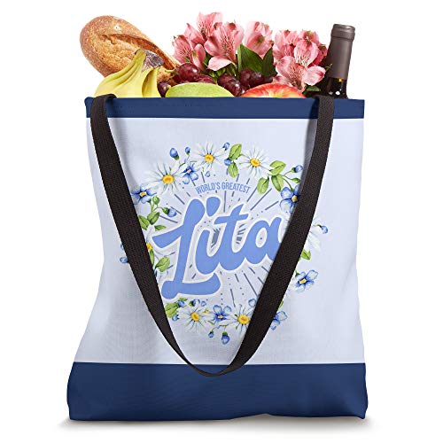 World's Greatest Lita - Bolsa Tote para Abuela miniatura 4