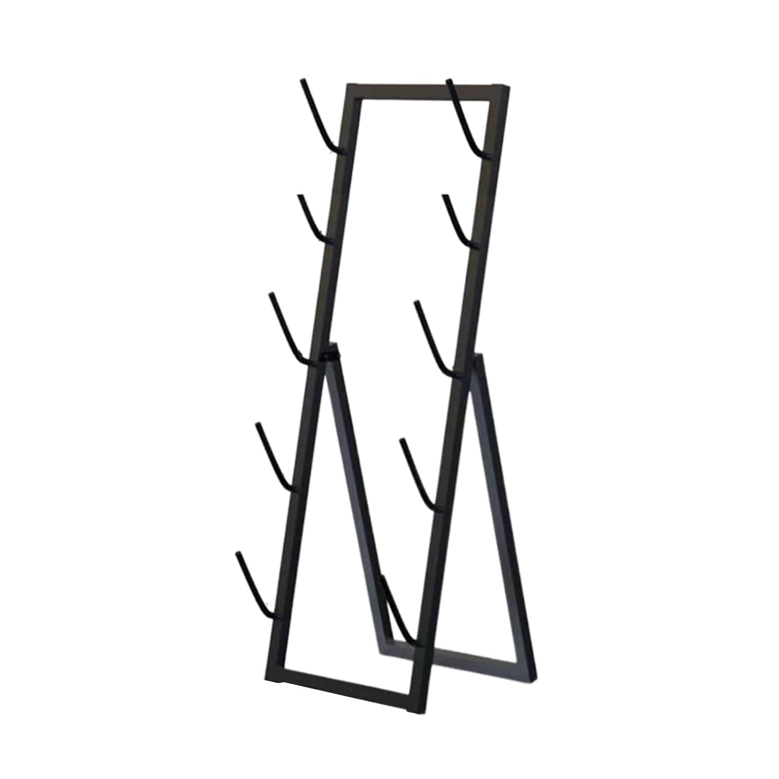 Aycdl Black Skateboard Rack Floor Stand,Rack Skateboard Organizer Storage Racks Holds,For Garages Clubs And Skate Shops,-5-Layer