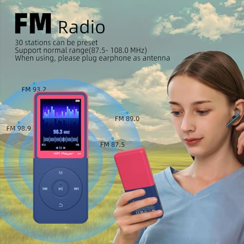 CONODO 32GB Bluetooth 5 3 MP3 Player Portable Music Player - image 7