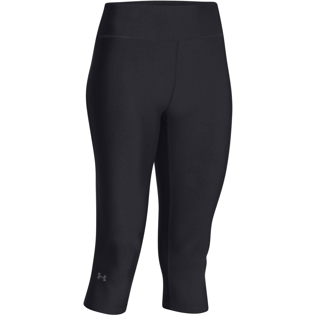 Under Armour HG Alpha Capri - Mallas deportivas para mujer 3/4 negro Blk/Msv Talla:small
