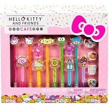 Horizon Group USA Hello Kitty & Friends Stationary Set, Cute School and Office Supplies, Sanrio Accessories, Kawaii Notebook, Multicolor Pens