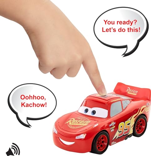 Mattel Cars Track Talkers: Auto Parlante Lightning McQueen 5.5"