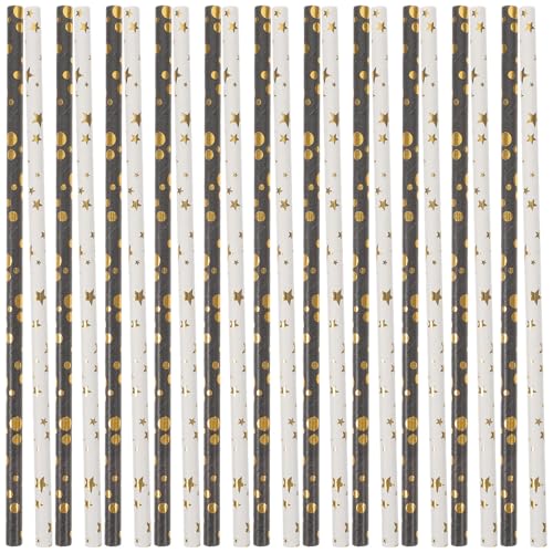Beaupretty 100 pitillos desechables de papel miniatura 1