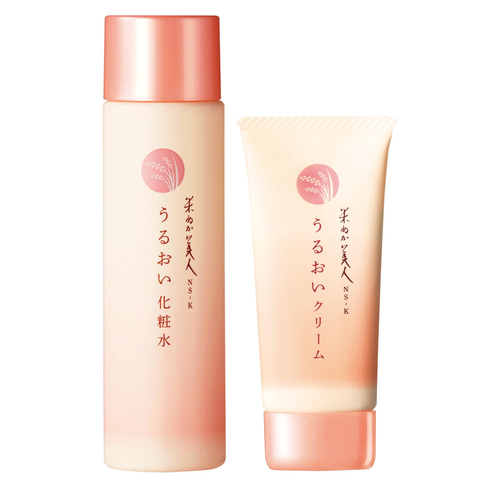 未開封品】日本盛 米ぬか美人 NS-K うるおい化粧水・クリームセット 